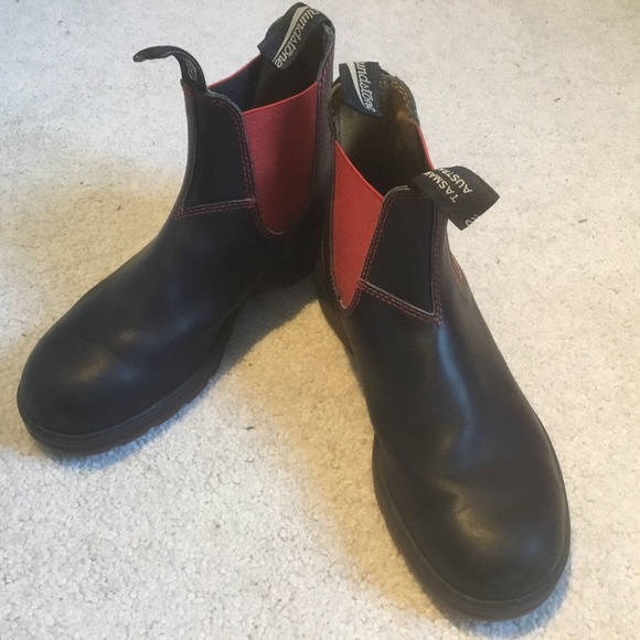 Blundstones Shoes - Blundstones 1316 - Black/Red